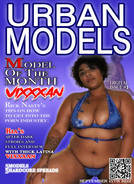 Black Lingerie Magazine Models - Urban Models Issue #1